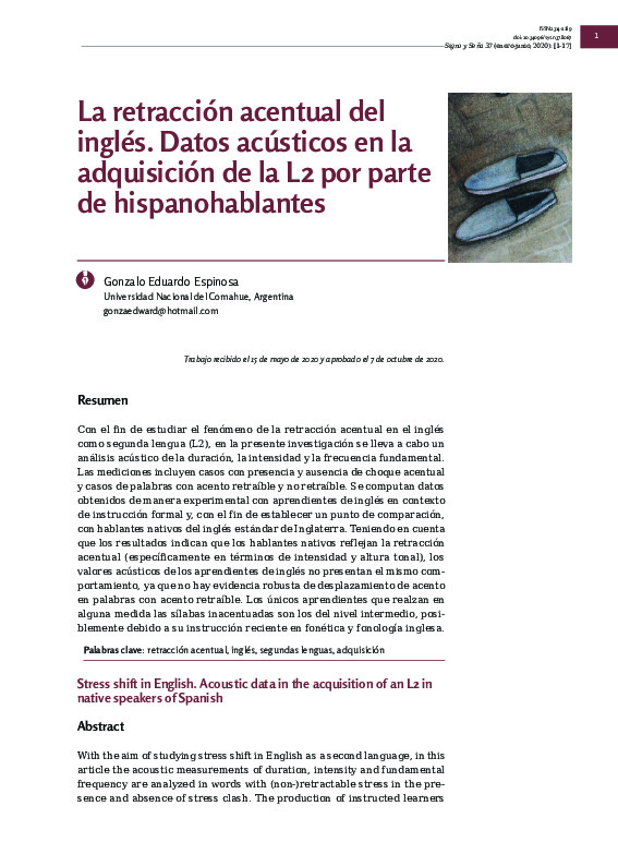 Espinosa (2020) La retracción acentual del inglés.pdf