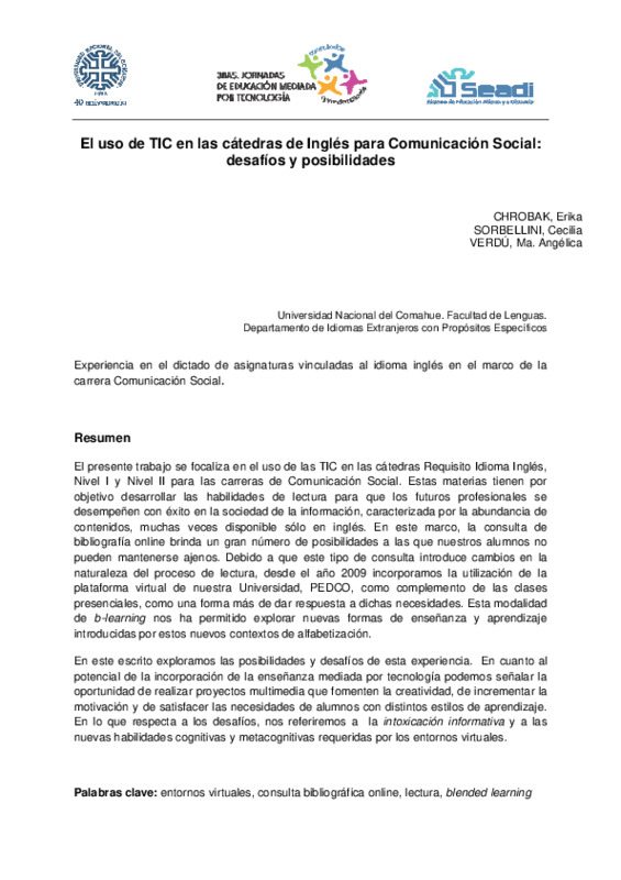 Chrobak, Sorbellini, Verdú 2012 EL USO DE TIC EN LAS CÁTEDRAS .pdf