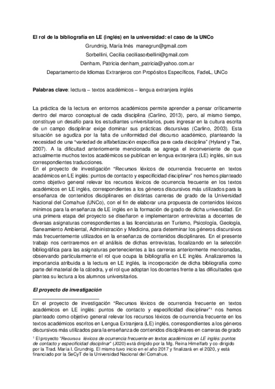 Grundnig, Sorbellini, Denham el rol de la bibliografia_2018.pdf